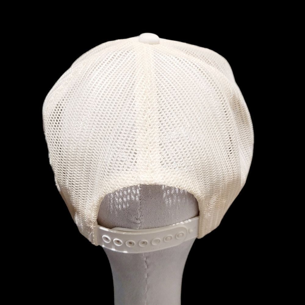 Vintage 90s New Horizons White Snapback Cap Hat - Picture 3 of 7